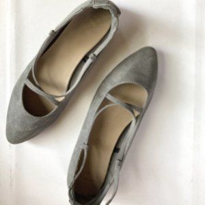 GAP faux suede flats